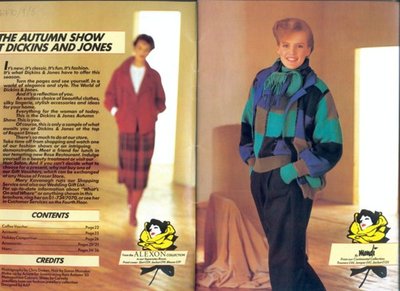 Dickins and Jones Autumn Show catalogue, pages 2-3