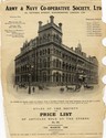 Army and Navy Co-operative Society Ltd Price List, 1908.