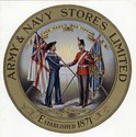 Army and Navy Co-operative Stores logo, c.1900s