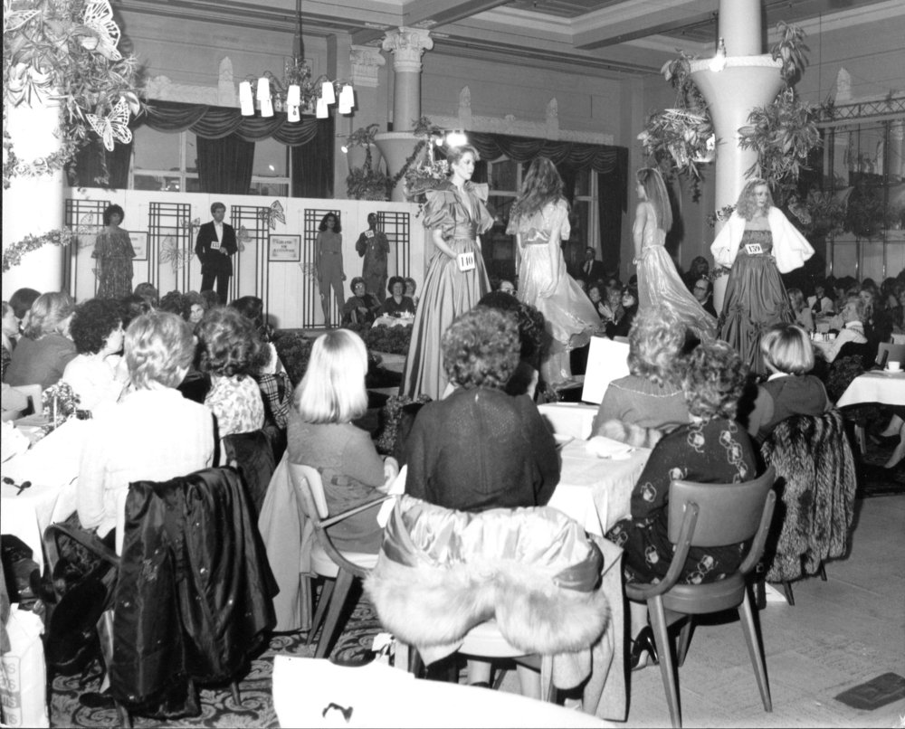 HOUSE OF FRASER Archive :: Image: Models on the catwalk in evening ...