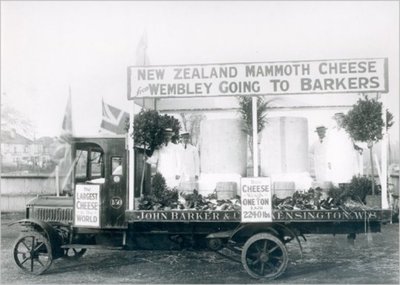 Barker's of Kensington cheese van, 1924